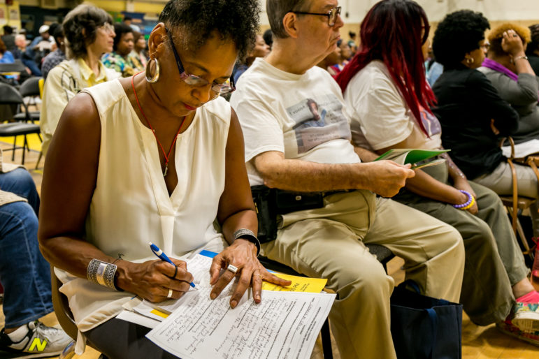 Coalition member Dr. Sharon Cadiz said residents can see recent examples of how community action can reshape development decisions in Maspeth and at LIC's own Phipps Houses site. 