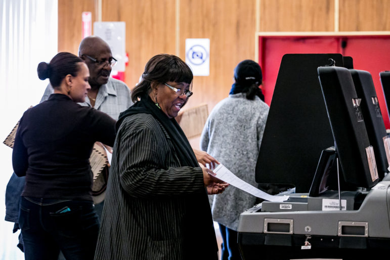 The Dreiser Loop poll site serves 19 election districts.