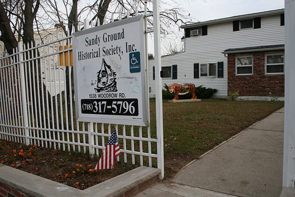 The Sandy Ground Historical Society has managed to preserve the memory of a unique chapter in black history in New York City, despite little funding and development pressures in the area.