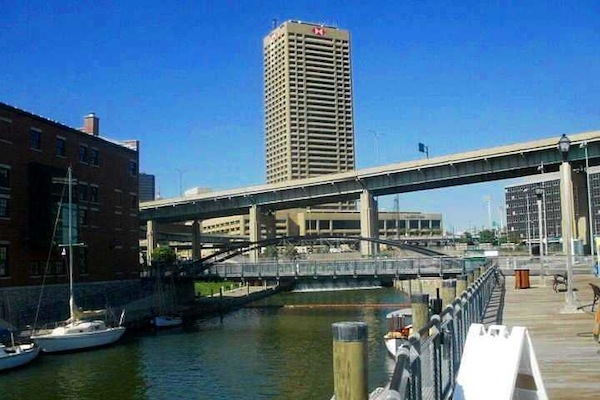 Old heft meets new hope along Buffalo's Canalside development, where the banks of the Erie Canal—the waterway whose creation helped make Buffalo into an economic powerhouse, and whose obsolescence drove the city's decline—have become the site for new development.