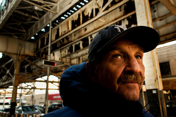 161st Street Business Improvement District head Cary Goodman says the rough look of the elevated train overpass near Yankee Stadium presents a bad image of the neighborhood to the thousands who come for games.