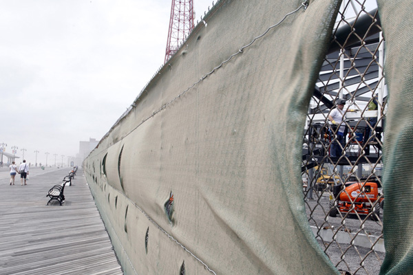 While there is some residential construction underway at Coney Island, it's behind schedule and far less extensive than envisioned when the area was rezoned. The recession and soft housing market may explain some of that lag, but infrastructure needs and flooding problems are also part of the picture.