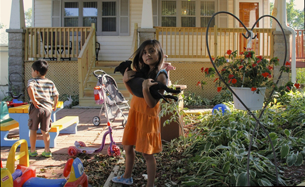 Ariana Preciado, 7, and her brother Aidan, 4, are the fifth generation of their family to live in the Carrollville neighborhood of Oak Creek, Wis. These children live near a brownfield site, a barren 300-acre complex of former factories where the soil and groundwater are polluted with arsenic and other chemicals.