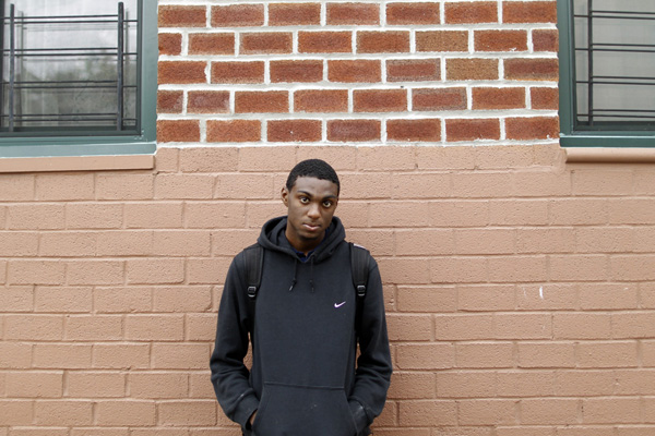 Jeffrey Nelson, 17, of Flatbush. Junior at Thomas Jefferson High School in East New York, where he has been stopped and frisked several times on his way home.