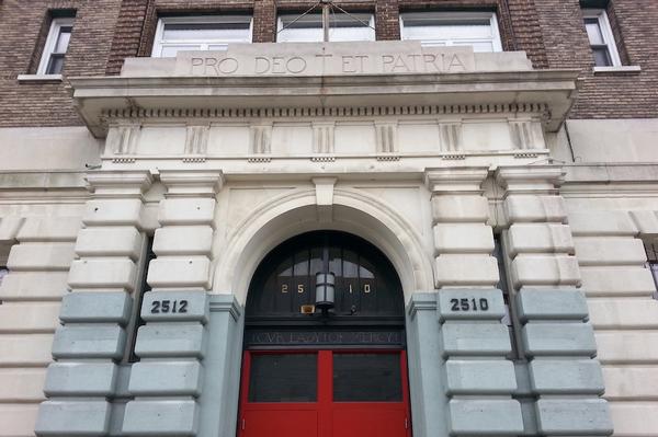 The old Our Lady of Mercy school on Marion Avenue just south of Fordham Road is the proposed site for the school.