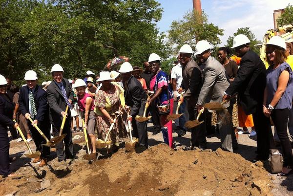 Developers, elected officials and local clergy and community advocates break ground on the new senior housing—80 units of progress toward filling a much larger gap between the housing needs of the aged and the housing supply they encounter.