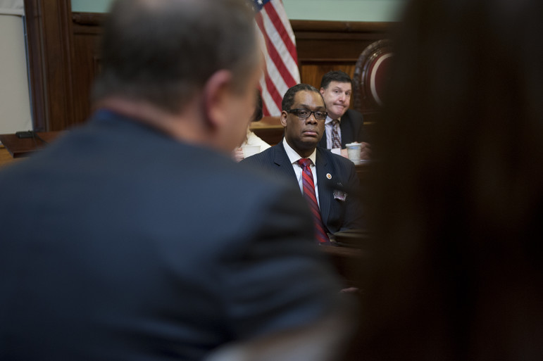 Brooklyn Councilmember Robert Cornegy, Jr., one of the co-chairs of the caucus.