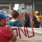 Carl Heastie at protest