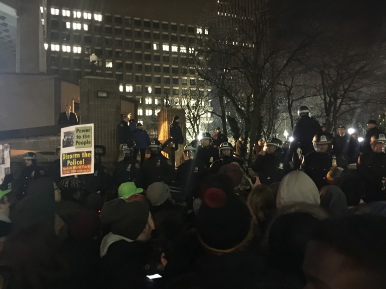 Protest_NYPD Headquarters 3