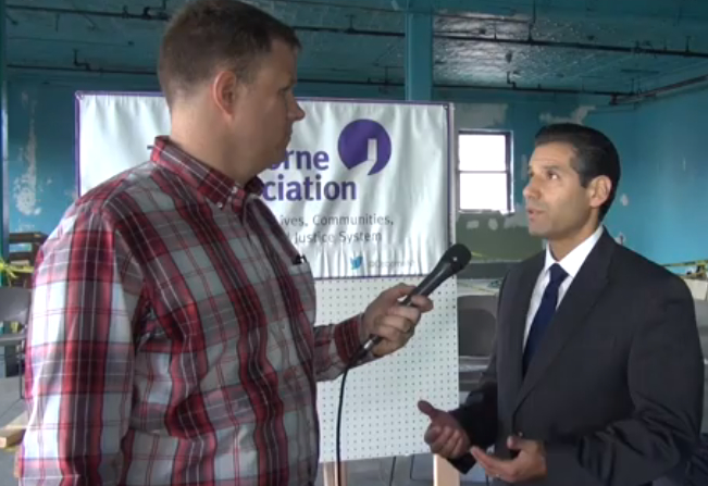 City Limits' Marc Bussanich interviews John Valverde, associate executive director of the Osborne Association.