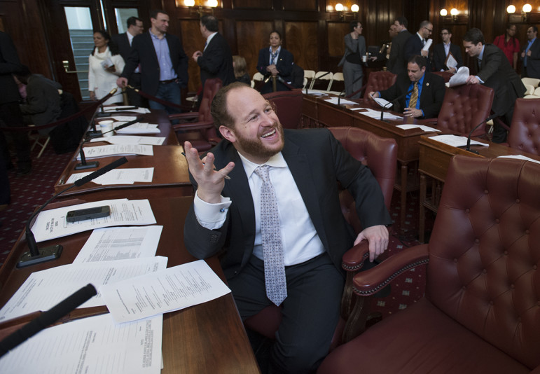 Brooklyn Councilman David Greenfield, lead sponsor of the bill that will provide public money to fund security guards at private schools.