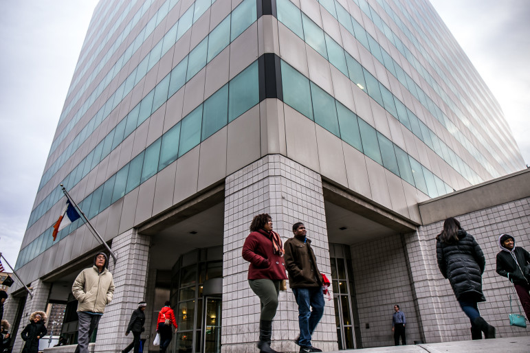 The Bronx DA's office building, 198 E. 161st Street. 