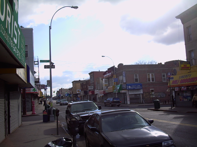 Liberty Avenue in East New York.