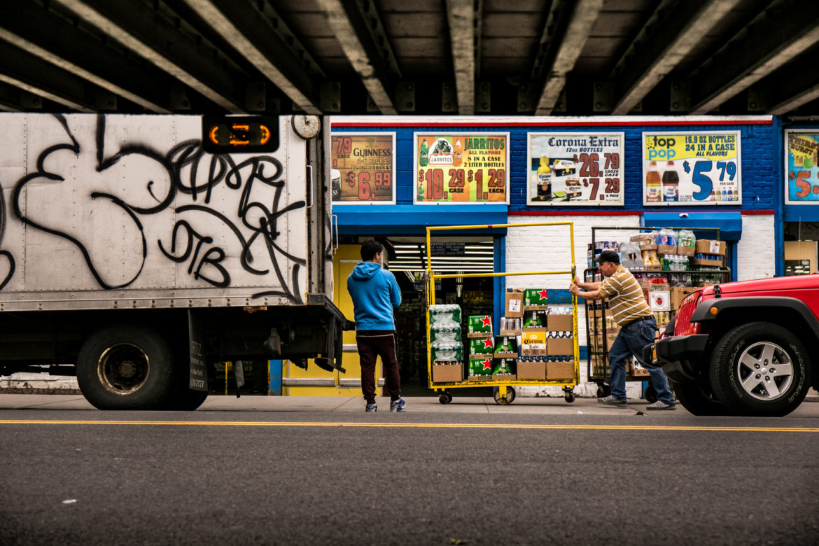 A beer and soda distributor