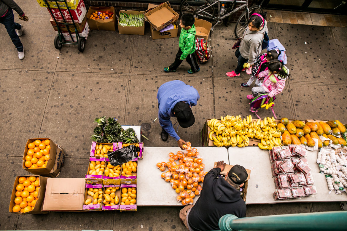 Amigo Produce on the South West corner of 9th Avenue and 206 Street.