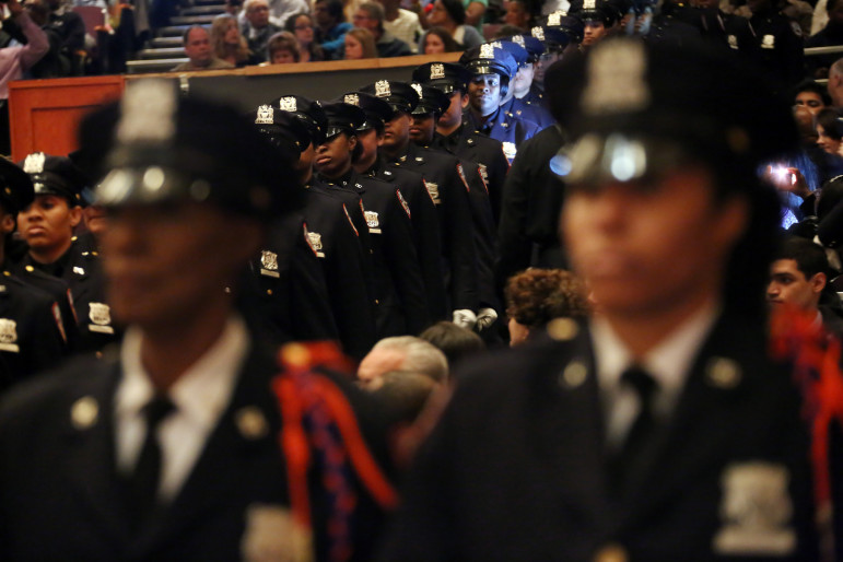 A Department of Correction graduation ceremony in 2013.  In 2011 and 2012, two city facilities had among the highest reported rates of sexual abuse in the country.