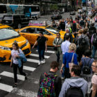 42nd Street and 6th Avenues in Manhattan.