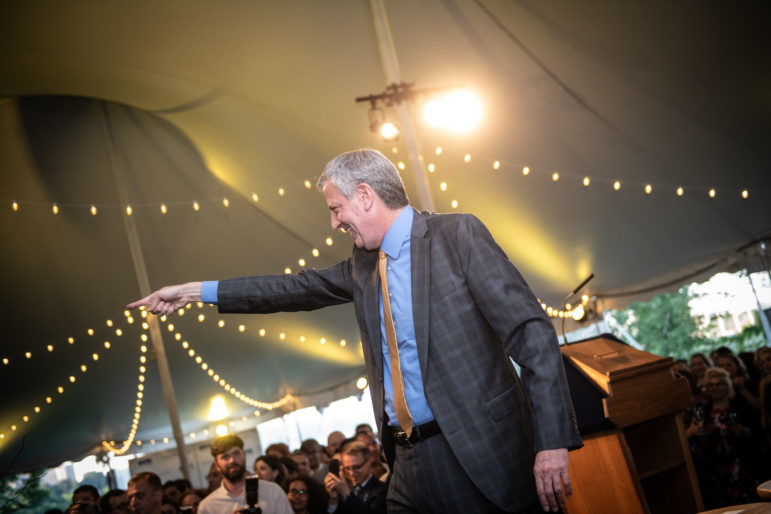 Mayor de Blasio