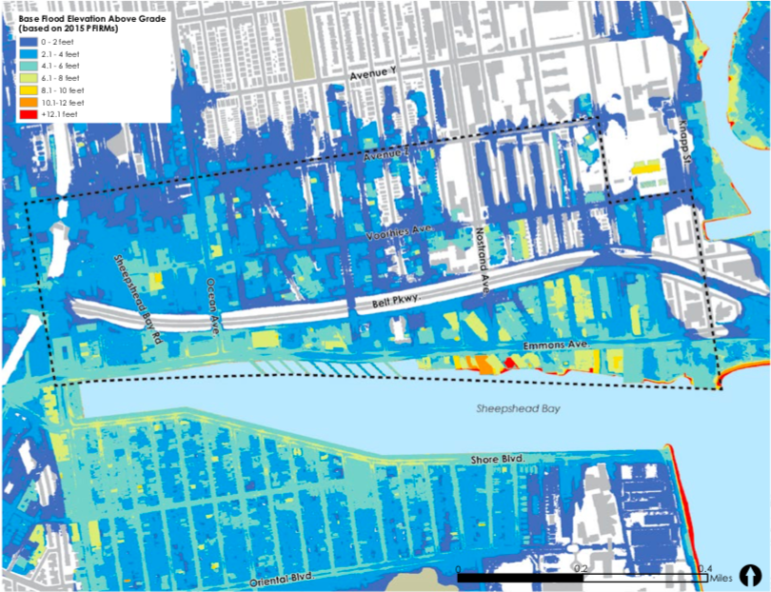 Sheepshead flood risk