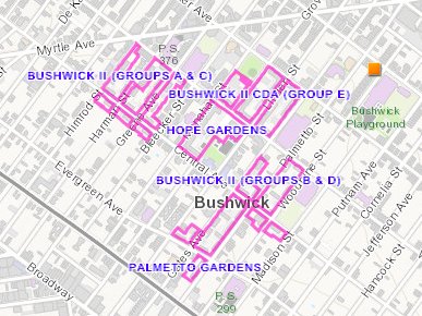 Hope Gardens Map