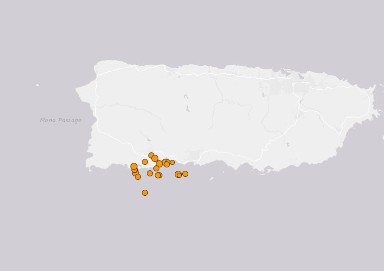 quake map