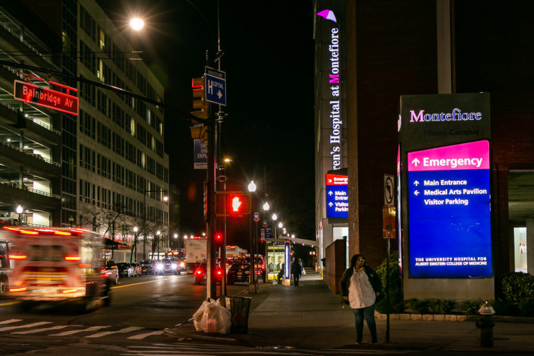 Montefiore Hospital in the Bronx