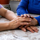 Florina and her husband's hands