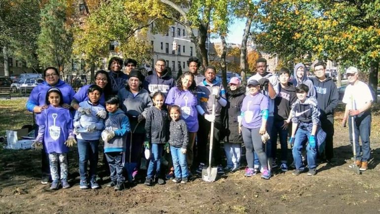 Members of Friends of Pelham Parkway