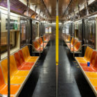 empty nyc subway car