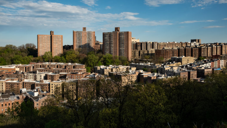 Washington Heights from Tryon Park