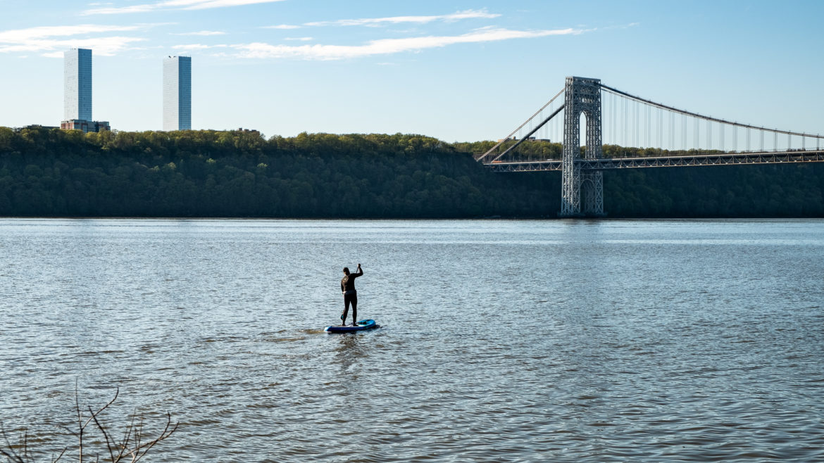 Paddling the Hudson