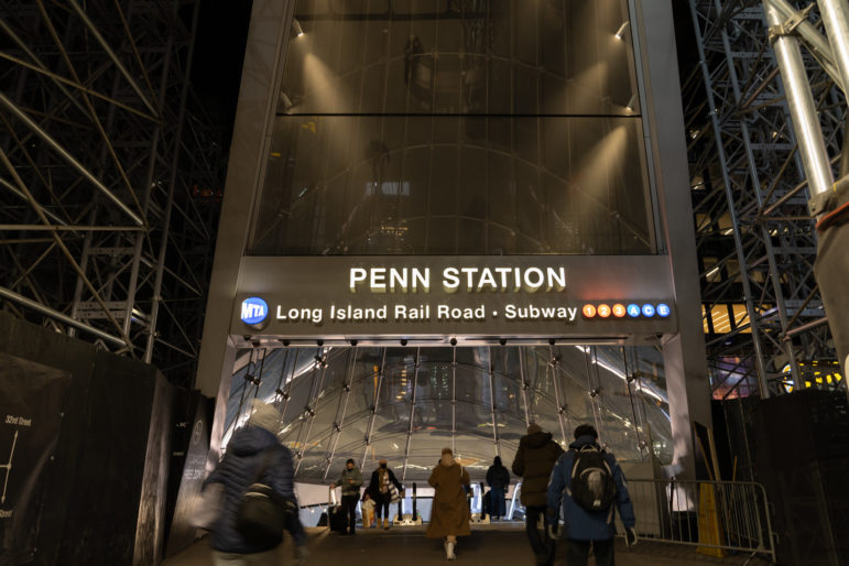 LIRR entrance at Penn Station