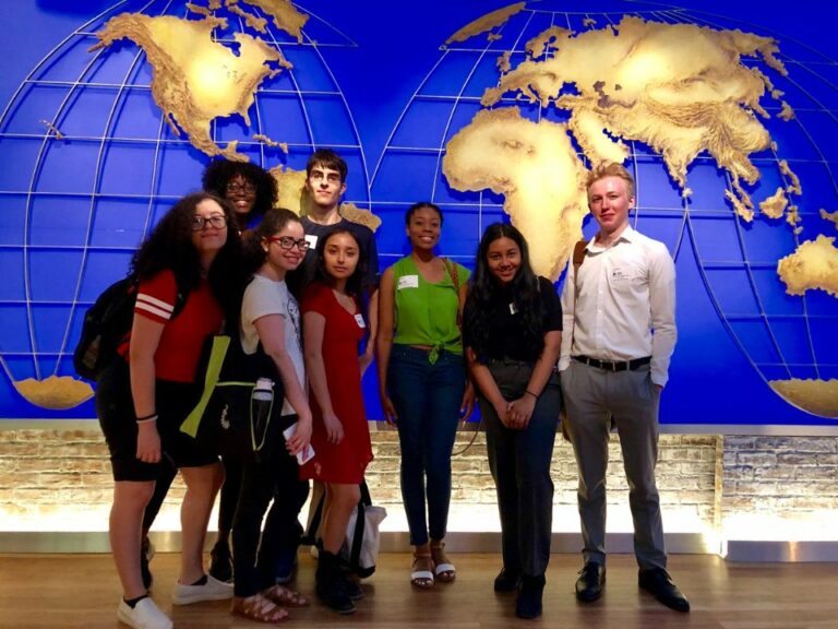 Summer Interns Walter Cronkite's Map CBS