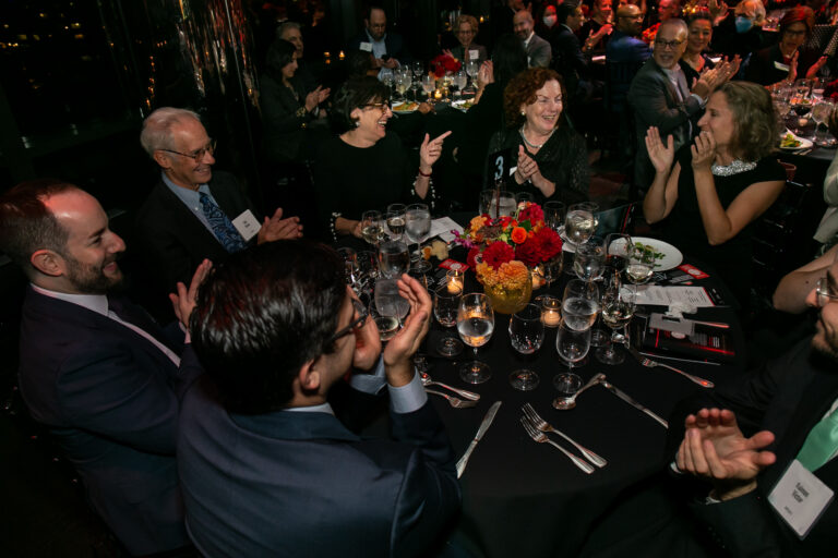 October 26, 2022: City Limits annual Gala at the Stanley Kaplan Penthouse at Lincoln Center in Manhattan.