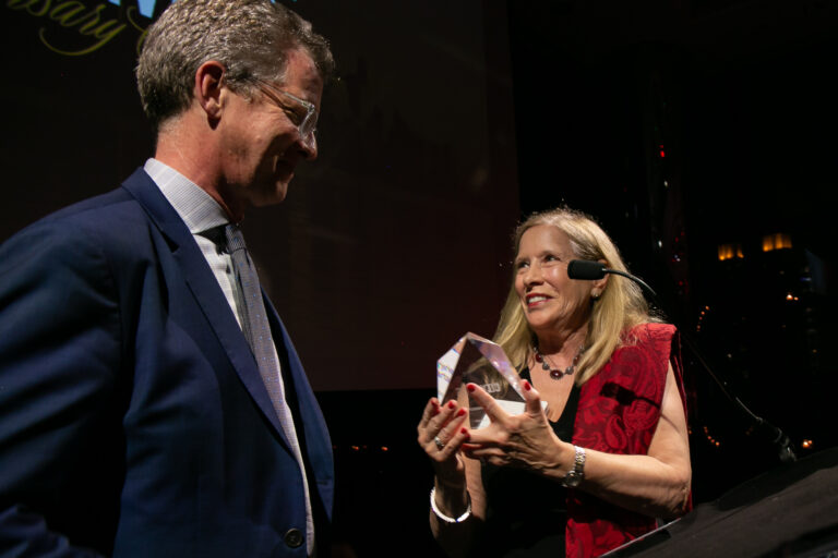 October 26, 2022: City Limits annual Gala at the Stanley Kaplan Penthouse at Lincoln Center in Manhattan.