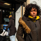 Tyler London outside HRA's walk-in benefits center at 1365 Jerome Ave.