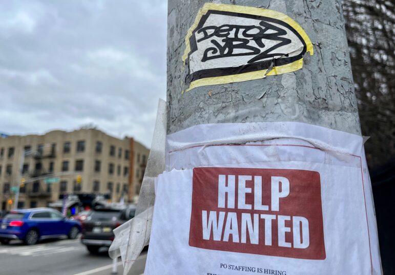 Help Wanted sign