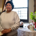 Milagros Martínez in her Bronx River Addition apartment