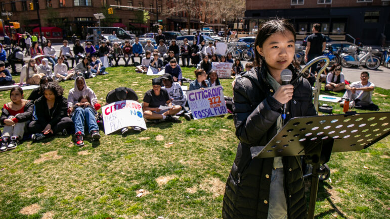 Youth climate rally