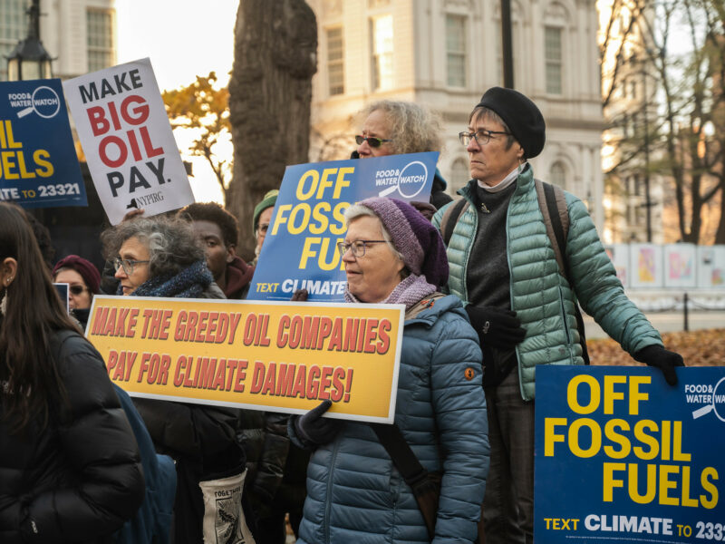 make polluters pay rally