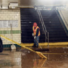 Subway flooding